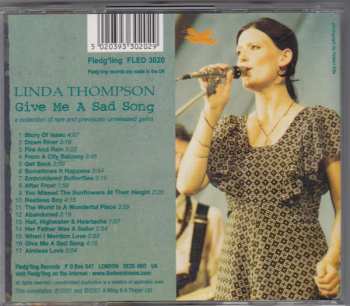 CD Linda Thompson: Give Me A Sad Song