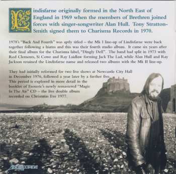 CD Lindisfarne: Back And Fourth