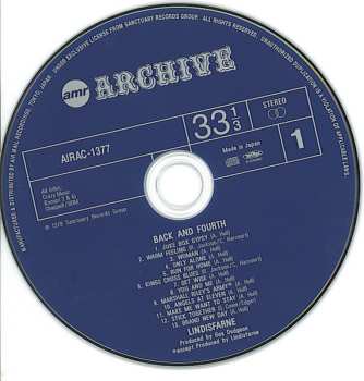 CD Lindisfarne: Back And Fourth LTD