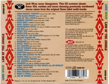 CD Link Wray: Law Of The Jungle 