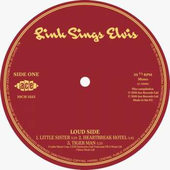 EP Link Wray: Link Sings Elvis