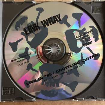 CD Link Wray: Live In '85 / Growling Guitar 