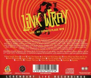 CD Link Wray: Live...My Father's Place 1979