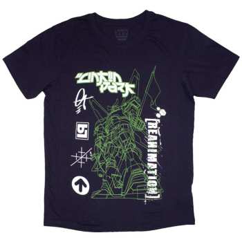 Mercancía Linkin Park: Linkin Park Unisex T-shirt: Reanimation Robot Sketch (small) S