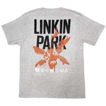 Mercancía Linkin Park: Linkin Park Unisex T-shirt: Soldier Icons (back Print) (medium) M