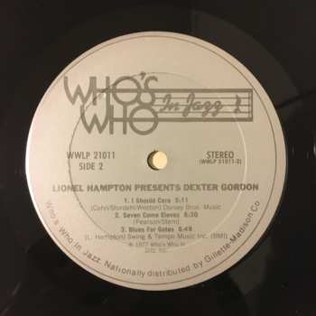 CD Dexter Gordon: Who's Who In Jazz Presents Lionel Hampton