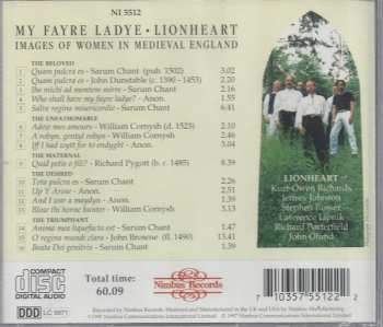CD Lionheart: My Fayre Ladye: Tudor Songs And Chant
