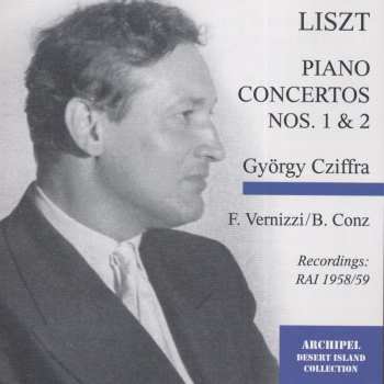 CD Liszt / Cziffra / Vernizzi / Conz: Piano Concerto