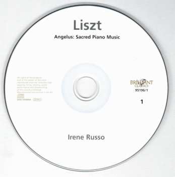 2CD Franz Liszt: Angelus: Sacred Piano Music