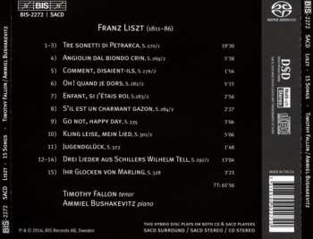 SACD Franz Liszt: 15 Songs