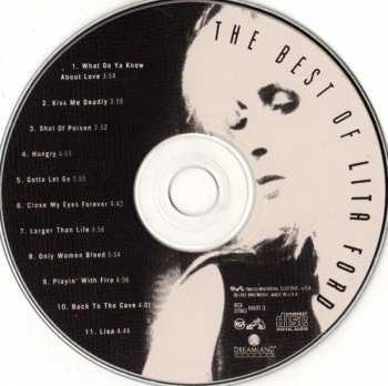 CD Lita Ford: The Best Of Lita Ford