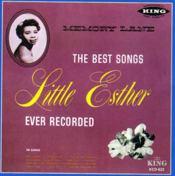 Album Little Esther: Memory Lane: Her Best Songs Ever