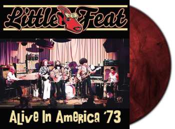 3LP Little Feat: Alive In America (red Marble Vinyl)