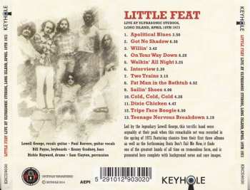CD Little Feat: Live At Ultrasonic Studios, Long Island, April 10th 1973