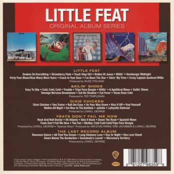 5CD/Caja Little Feat: Original Album Series