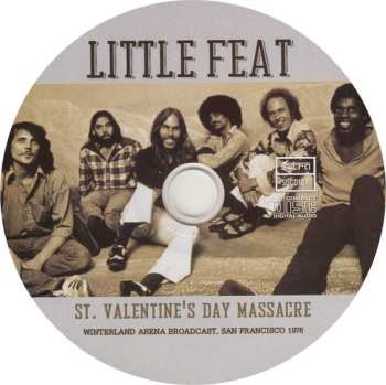 CD Little Feat: St. Valentine's Day Massacre (Winterland Arena Broadcast, San Francisco 1976)