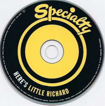 CD Little Richard: Here's Little Richard