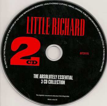 3CD Little Richard: The Absolutely Essential 3 CD Collection