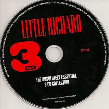 3CD Little Richard: The Absolutely Essential 3 CD Collection