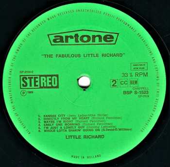 LP Little Richard: The Fabulous Little Richard