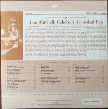 3LP Joni Mitchell: Live At Canterbury House - 1967 LTD