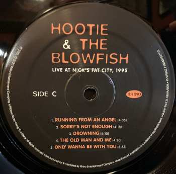 2LP Hootie & The Blowfish: Live At Nick's Fat City, 1995 LTD