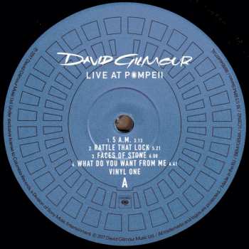 4LP/Caja David Gilmour: Live At Pompeii