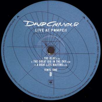 4LP/Caja David Gilmour: Live At Pompeii