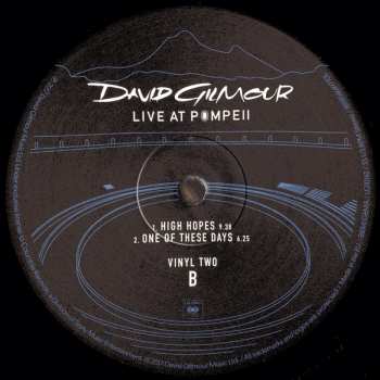 4LP/Caja David Gilmour: Live At Pompeii