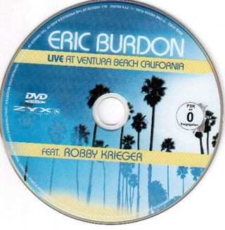 DVD Eric Burdon: Live At Ventura Beach California Feat. Robbie Krieger