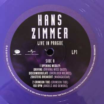 4LP Hans Zimmer: Live In Prague LTD | CLR