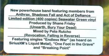 LP Living Wreckage: Living Wreckage LTD | CLR