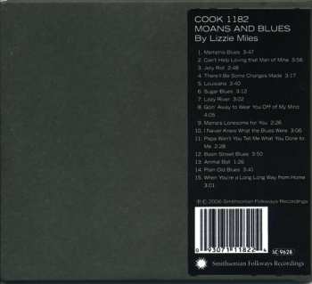 CD Lizzie Miles: Moans & Blues