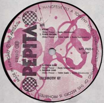 2LP Locomotiv GT: Loksi