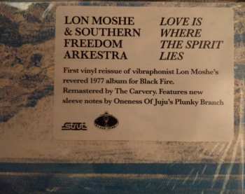 2LP Lon Moshe & Southern Freedom Arkestra: Love Is Where The Spirit Lies