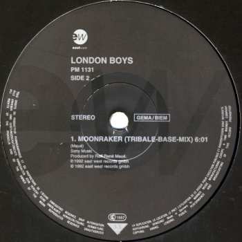LP London Boys: Moonraker