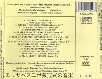 CD English Chamber Orchestra: Music from The Coronation Of Her Majesty Queen Elizabeth II