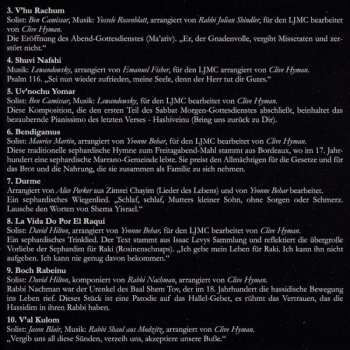 CD London Jewish Male Choir: S'u Sh'orim