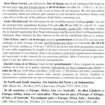 CD London Jewish Male Choir: S'u Sh'orim