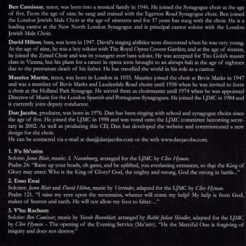 CD London Jewish Male Choir: S'u Sh'orim