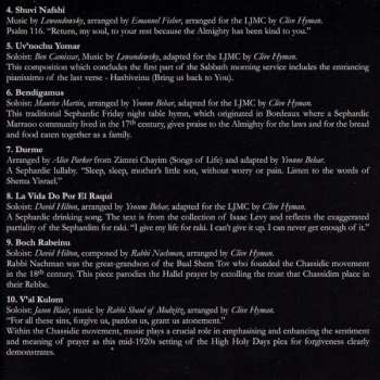 CD London Jewish Male Choir: S'u Sh'orim