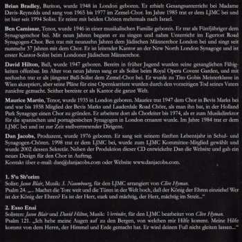 CD London Jewish Male Choir: S'u Sh'orim