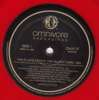LP Lone Justice: This Is Lone Justice: The Vaught Tapes, 1983 LTD