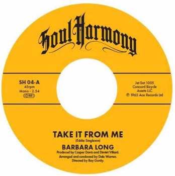 Album Long,barbara / Cautions: Take It From Me