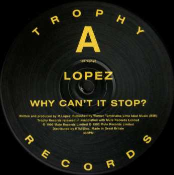 LP Lopez: Why Can't It Stop?