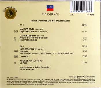 2CD Igor Stravinsky: Ernest Ansermet And The Ballets Russes