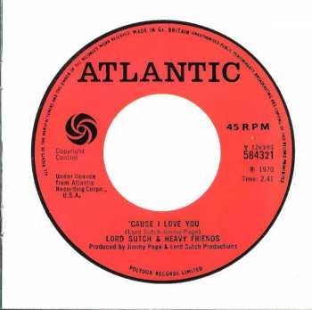 CD Lord Sutch And Heavy Friends: Lord Sutch And Heavy Friends