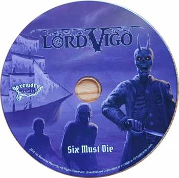 CD Lord Vigo: Six Must Die