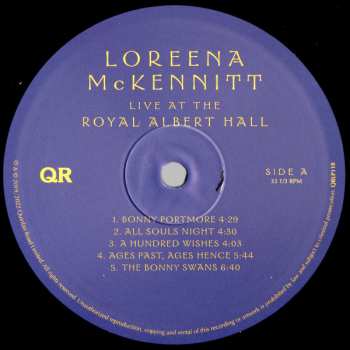 2LP Loreena McKennitt: Live At The Royal Albert Hall