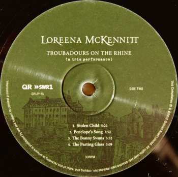 LP Loreena McKennitt: Troubadours On The Rhine LTD | NUM